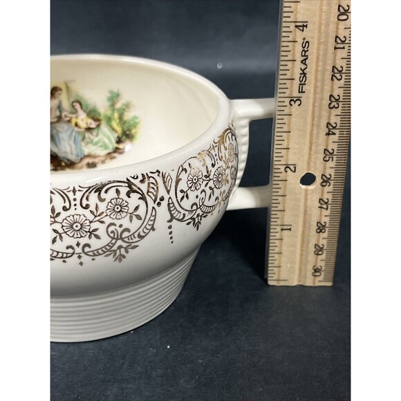 VTG Rare American Limoges Triumph China D’or Milk/ Creamer #1T-S284 22k Gold - Picture 11 of 16
